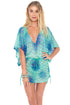 Luli Fama Siete Mares Cabana V-Neck Dress
